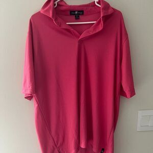 Chase Edward pink‎ polo size xl